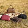 Echtes Leder Damen Tasche Herbst/Winter Umhängetasche Vintage Pendler Handtasche Damen Nische Premium Textur Schultertasche