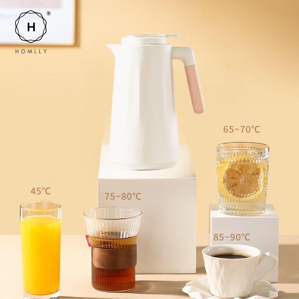 Homlly Cole Thermal Insulated Carafe Flask (1L)