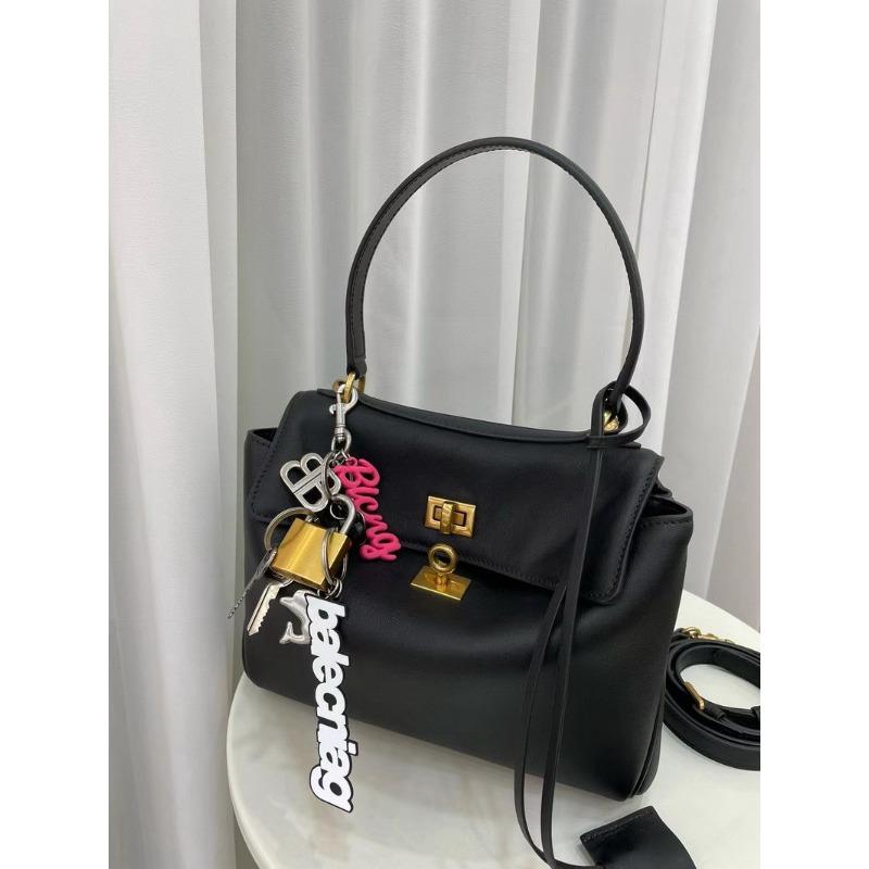 New high-end cowhide leather tote bag KL bag underarm bag shoulder crossbody handbag bag women's bag
