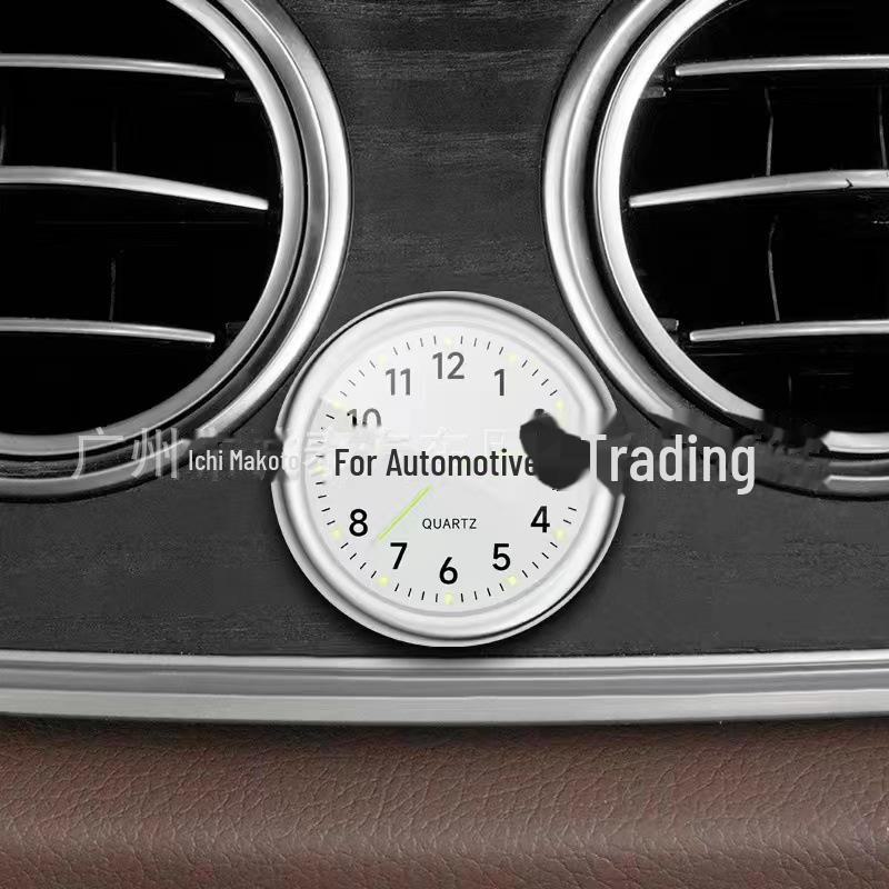 Digital Car Clock: Electronic Quartz Creative Car Accessory