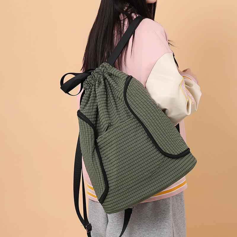 Drawstring Backpack Swimming Fitness Backpack Unisex Large Capacity Travel Backpack