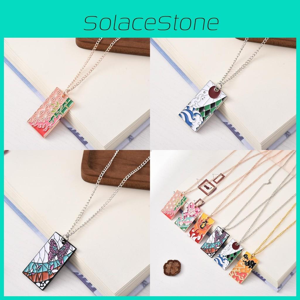 Slayer Demon Kimetsu No Yaiba Jewelry Accessory Electroplated Fans Pendants