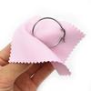 10-Piece Silver Polishing Cloth Set: Deerskin Velvet for Silverware & Jewelry Care.