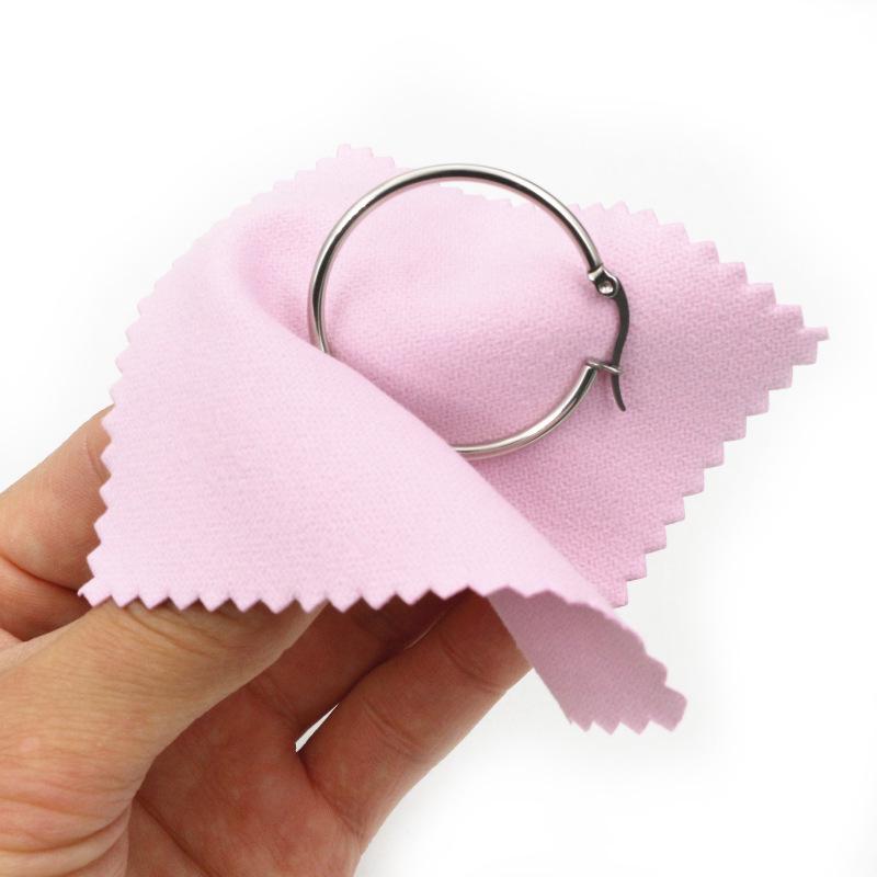10-Piece Silver Polishing Cloth Set: Deerskin Velvet for Silverware & Jewelry Care.