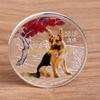 F26C 2018 Dog New Year Commemorative Coin Gift Souvenir Decoration Golden Silver Puppy