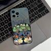 P-Plants Zombies Game  Phone Case For iPhone 17,16,15,14,13,12,11 Plus,Pro Max,XS,Soft Silicone Black Cover