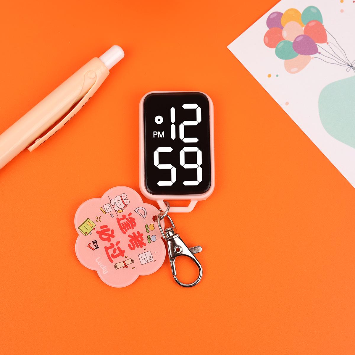 

Милые бесшумные карманные часы для экзамена: Цифровой дисплей, подвеска для студентов