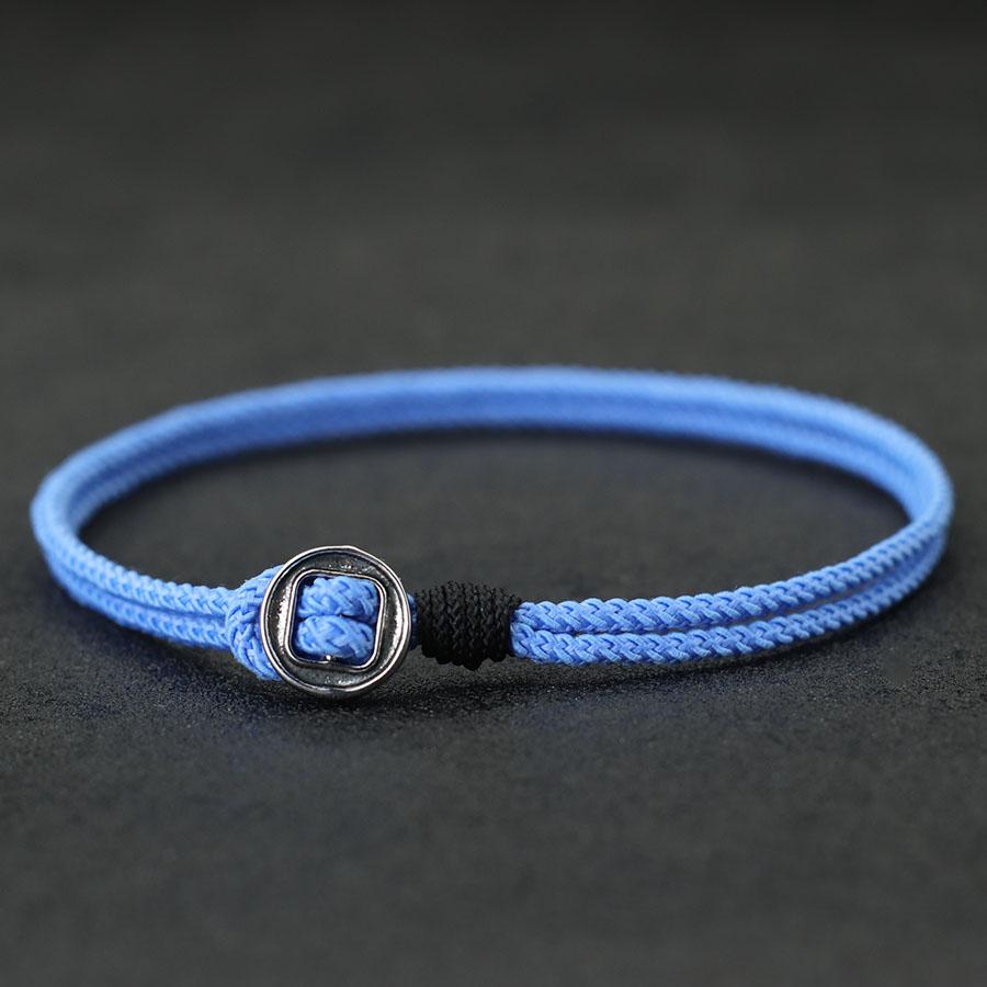 Ethnic 2mm Thin Rope Bracelet Handmade Weaven Nautical Wrap String Braclet for Men Women Leisure Accessories Lucky Amulet