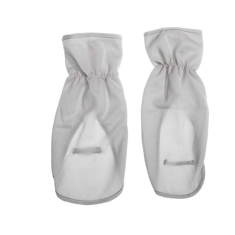 Solid Color Large Ice Silk Gloves Women Driving Sunscreen Sleeves Loose Breathable Arm Protectors Uv Outdoor Horseshoe Sleeve
