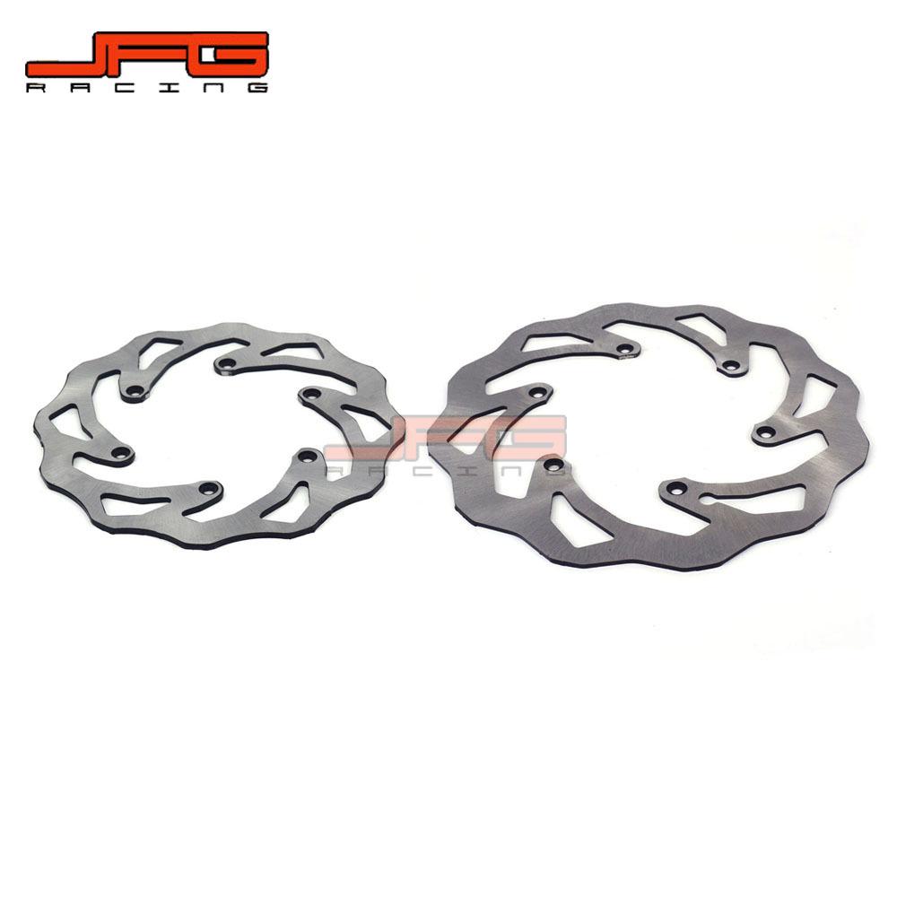 Compatible with SX, SXF, EXC, SMCR, 250, 450, 350, 300 Motorcycle Front and Rear Brake Discs
