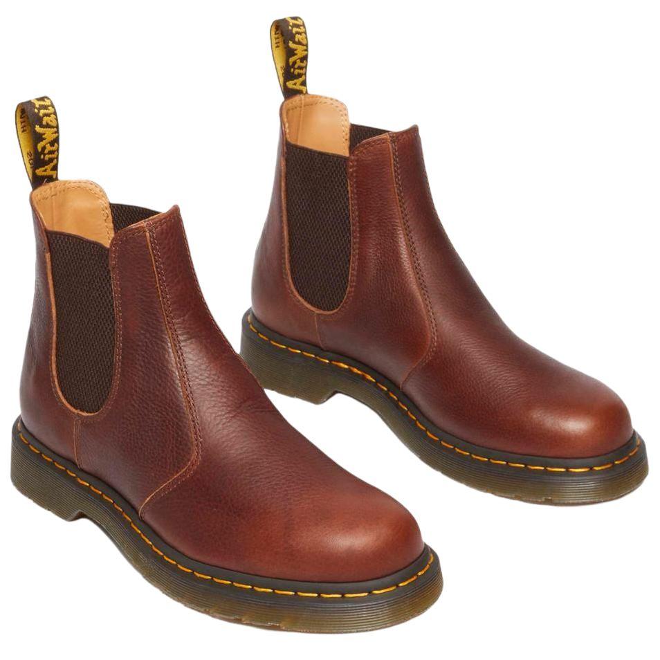Dr. Martens 2976 Ambassador Unisex Cashew Brown Leather 31987253