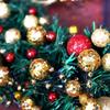 New Sprinkle Ball Christmas Wreath 30/40CM Christmas Ornament Pendant Christmas Decoration Wreath