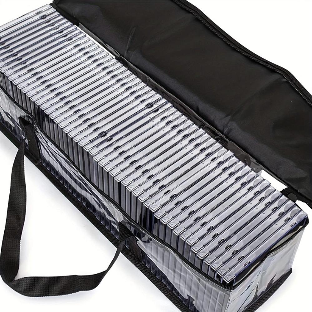 Dust Proof Collection Container with Zipper Handle Stackable Case New Storage Bag  Student