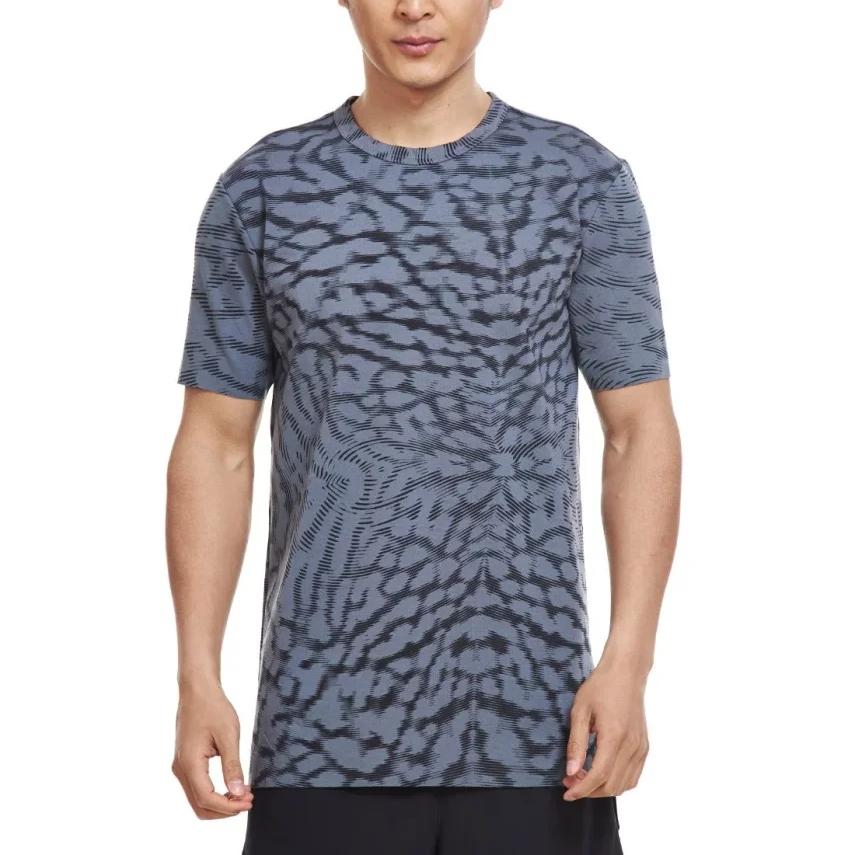 Jordan T Shirts Men s Gray Crew Neck Thin 748387-065 L