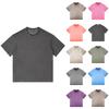 Men's American Retro Gradient T-shirt Summer Loose Short Sleeve Wash T-shirt