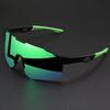Oversized Colorful Sports Sunglasses - Wraparound Design Unisex Comfort Fit for Cycling Hiking Outdoor 7
