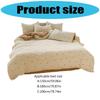 Sturdy Cotton Nursery Bedding Collection 4 Pieces Set for Kids Room Toddler Bed