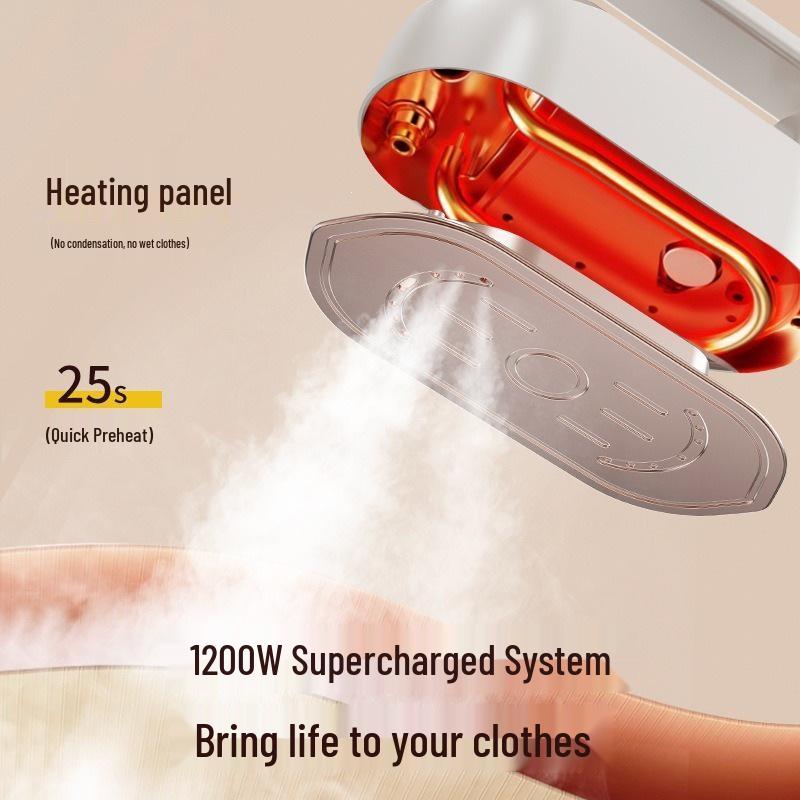 Foldable 1200W Handheld Garment Steamer for Clothes Ironing