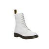 Dr. Martens 1490 Virginia Leather High Boots 'White' Women's 27261113