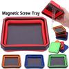 Multicolor Magnetic Screw Tray Foldable Storage Plate Lightweight Tool Organizer  Car Repair