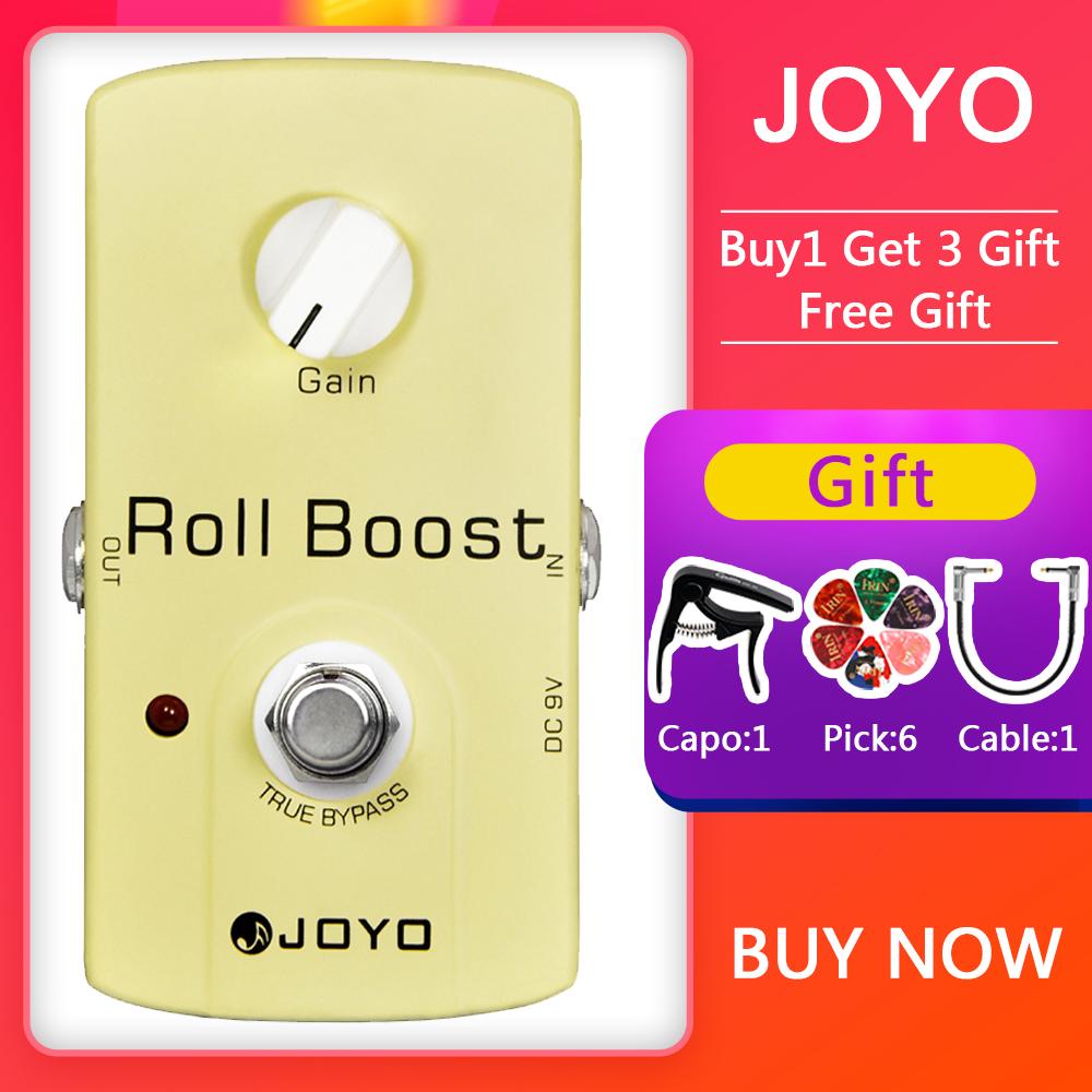 JOYO JF-38 ROLL BOOST Guitar Pedal Clean Clear Transparent Original Guitar Tone Up To 35dB Boost Effect Guitar Pedal