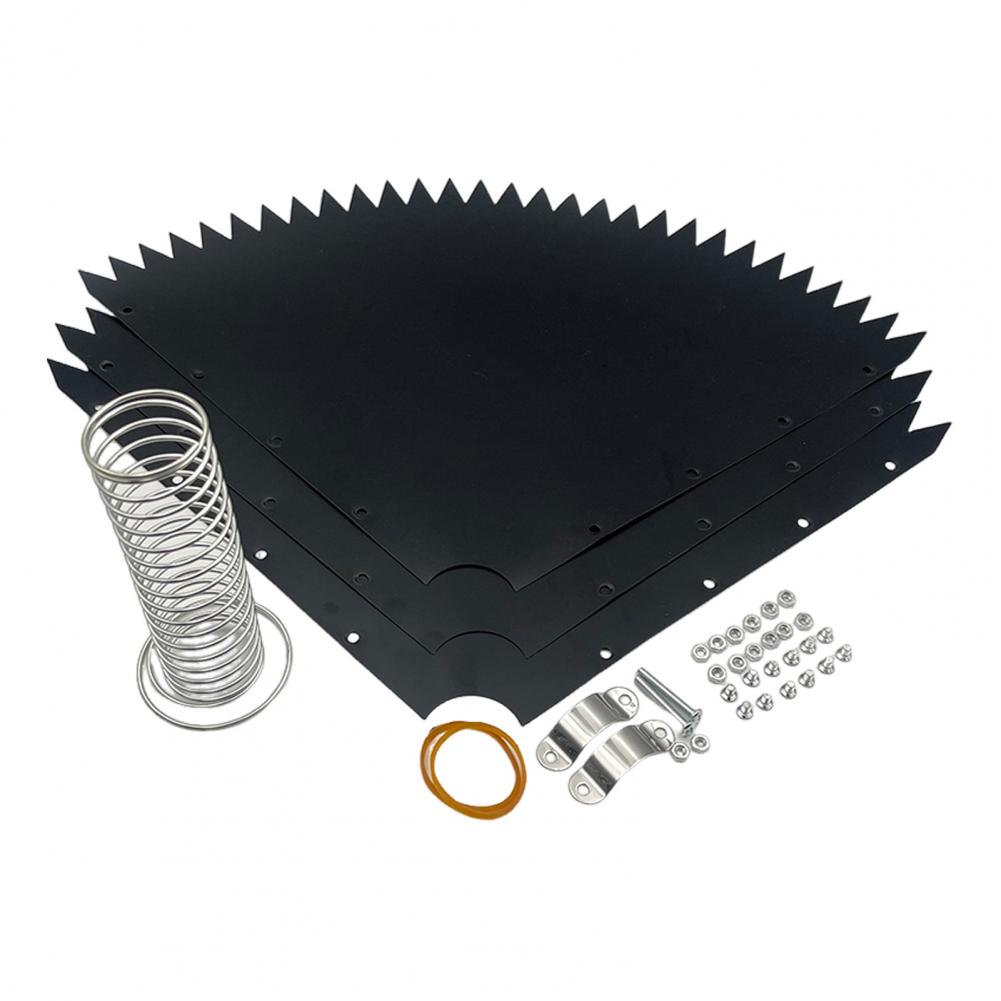 Climbing Prevention Squirrel Baffle Universal Fit Squirrel Guard Universal Squirrel Baffle for Bird Feeder Pole with for Bird