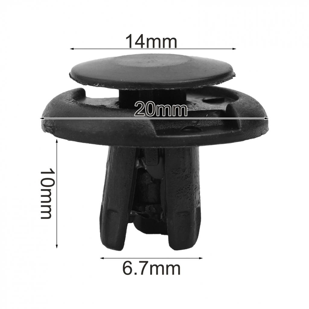 Cantitate de 30 Clipsuri Garnitură Panou Ușă Auto, Clipsuri Bară de Protecție pentru Suzuki și Pentru