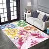 Pretty Cure Cartoon Rugs Are Suitable for Home Décor In Areas Such As Game Rooms, Bedrooms, Living Rooms, and Sofa Areas.