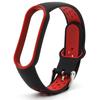 For Xiaomi Mi Band 5 4 3 6 Strap Double Color Silicone Wristband Bracelet Replacement For Xiaomi Band 4 MiBand 3 5 6 Band Straps