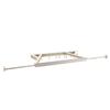 Wall Mounted Clothes Drying Rack Aluminum Retractable Folding Clothes Hanger Rack with Adhesive for Laundry Balcony Bathroom