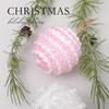 8CM Macaron Color Foam Christmas Ball Set - Creative Holiday Decorations