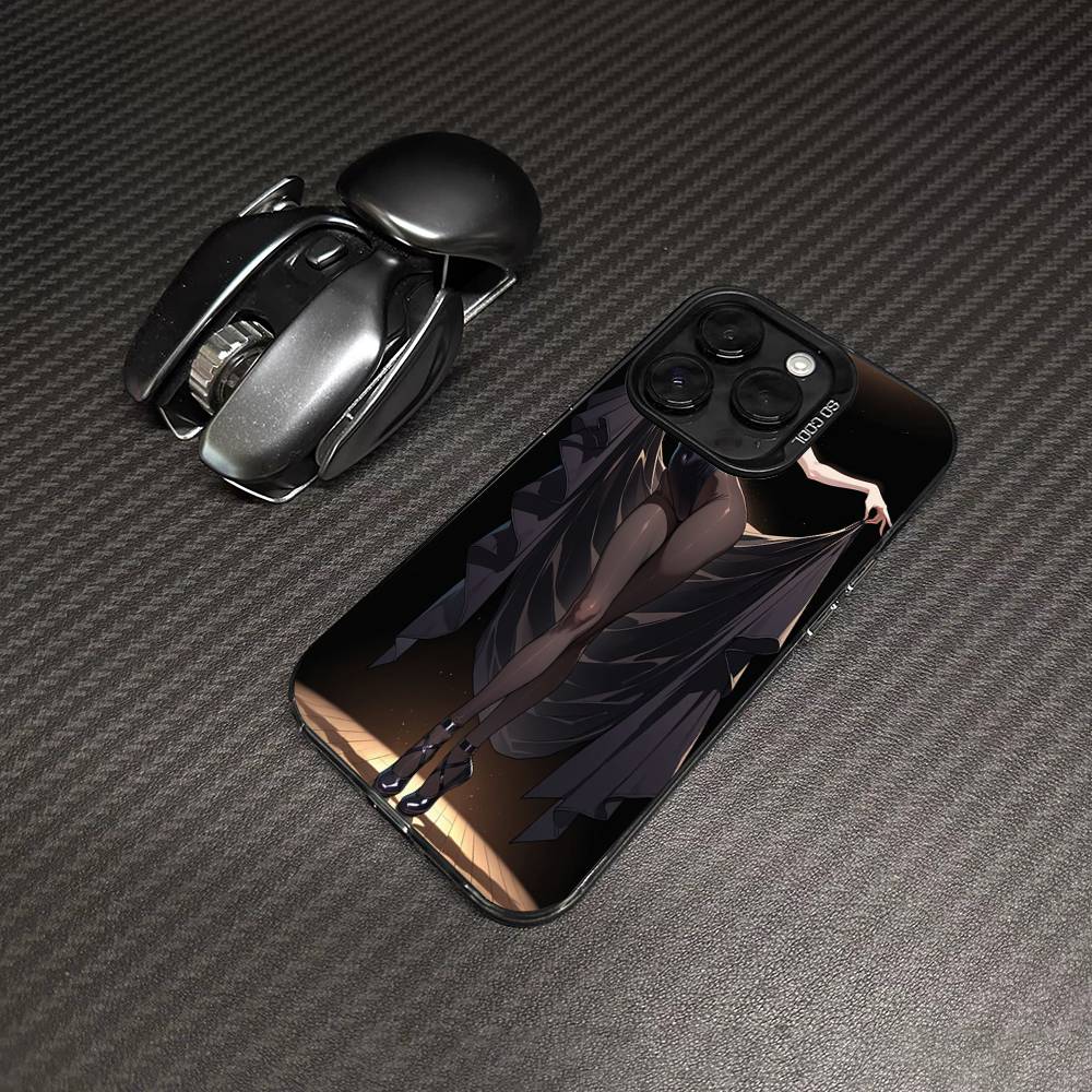 Chainsaw Man The Movie Reze Arc Phone Case Color Silver Shell For lPhone 17 16 16e 15 14 13 12 11 Pro Max Plus