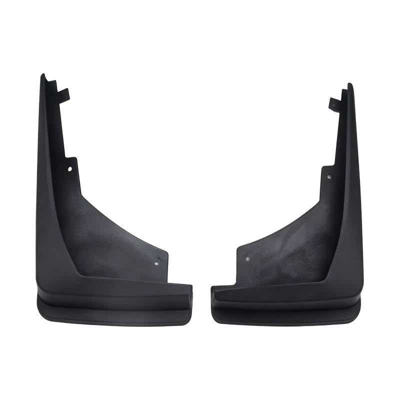 2012 Ford Edge 2.0T Front Mud Flaps: Soft Rubber 2-Piece Mud Guards for Modification