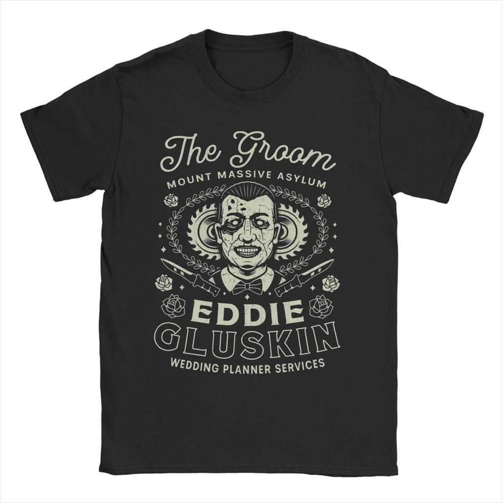 2026 Outlast Trials Eddie Gluskin TShirt for Unisex Women Vintage Cotton Tee Shirt Short Sleeve T Shirts Gift Idea Clothes