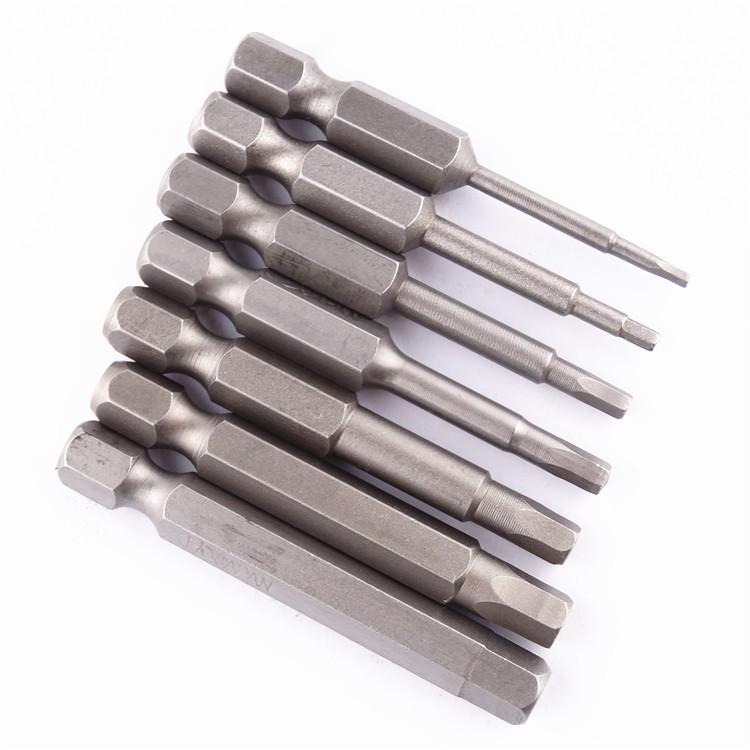 Magnetic Pneumatic Hexagonal Screwdriver Bit Set (H1.5-H8) for Electric Drills