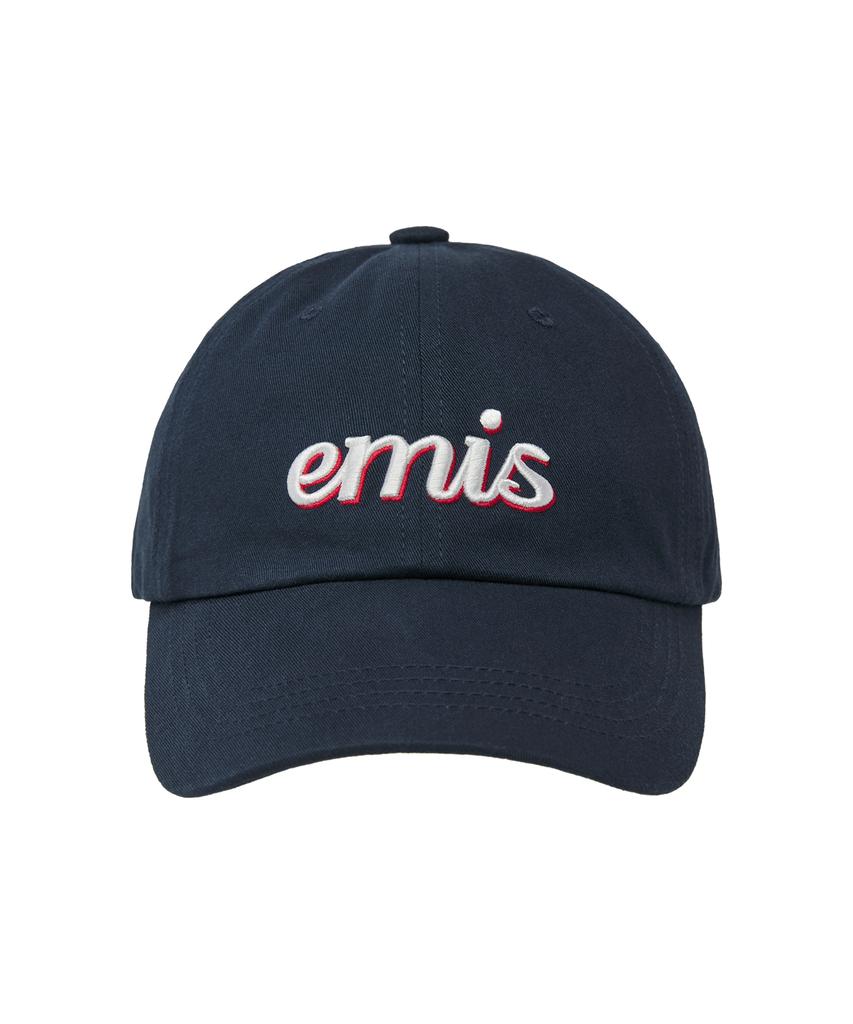 Imiseu Layered Logo Ball Cap-Navy