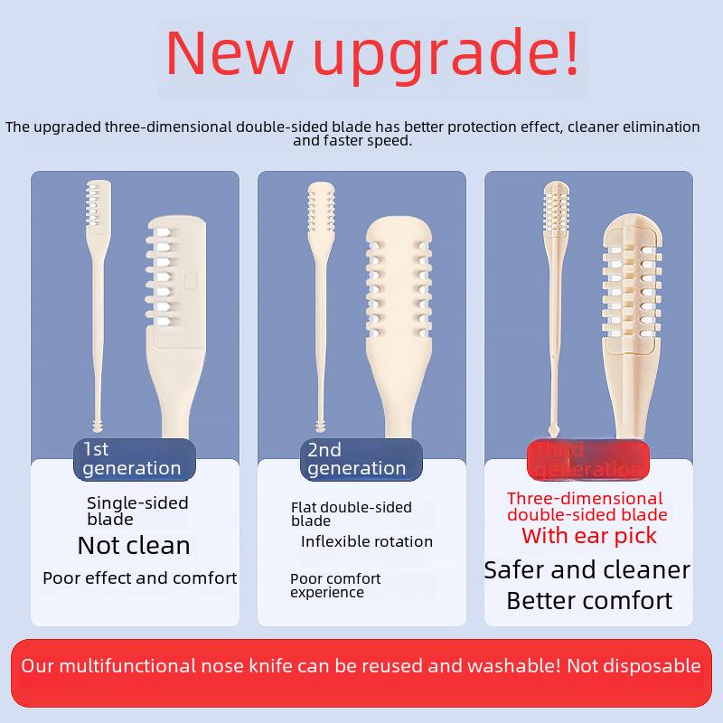 Zastřihovač chloupků a nůžky na holení Bee Bee v balení po dvou