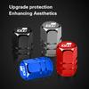 4Pcs for GRsport Hilux Aygo Yaris Corolla Rav4 CHR Car Wheel Tire Valve Caps Aluminum Alloy Dust Covers Auto Accessories