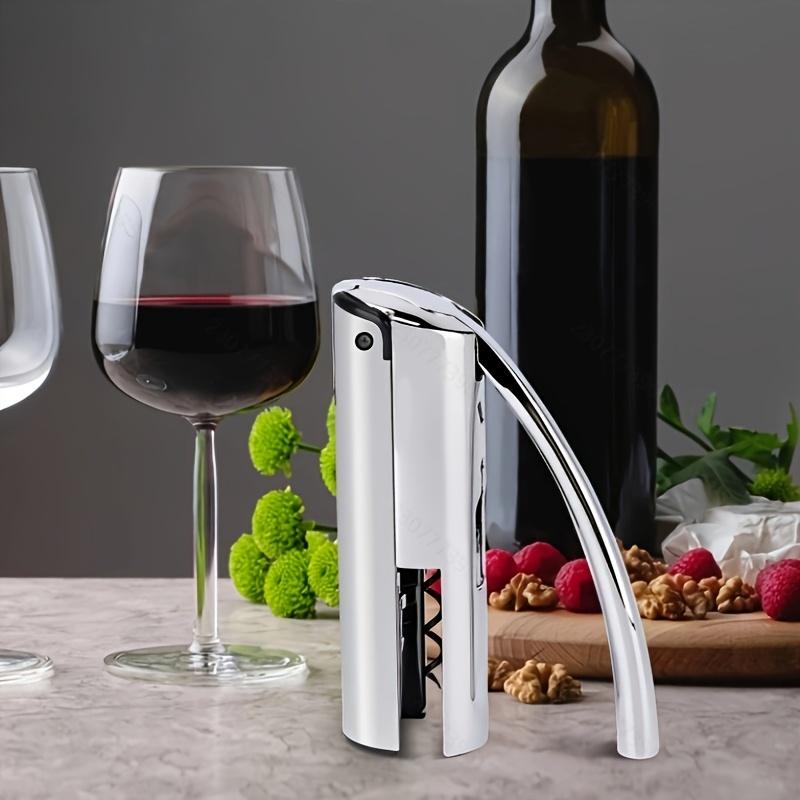 Abridor de Vinho Premium de Liga de Zinco e Aço Inoxidável com Alavanca, Perfeito para Uso em Casa, Bar e Restaurante, Presente Ideal para Feriados, incluindo Halloween, Natal
