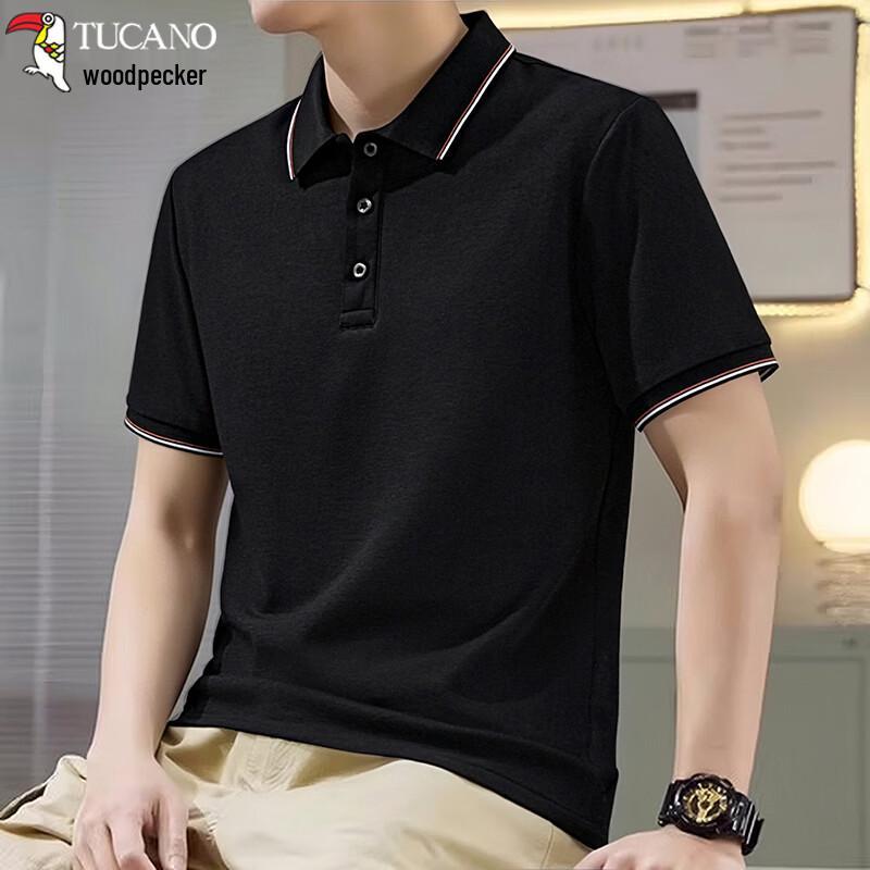 TUCANO Men s Ice Silk Short-Sleeve Polo Shirt S