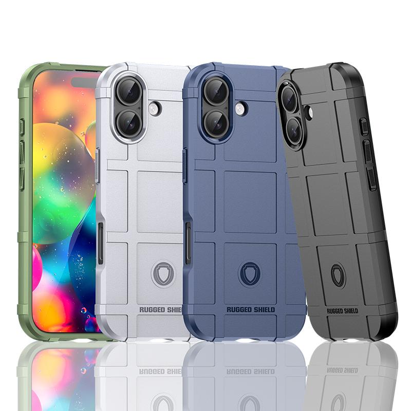 Shockproof Phone Case For iPhone 17 Anti-knock Soft TPU Slim Full Back Case For iPhone 17 Air Cover For iPhone 17 Pro Max Case