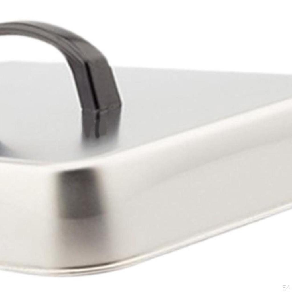 304 Stainless Steel Grill Lid for Basting, Cover Steaming Food Commercial Steaks, Patties,