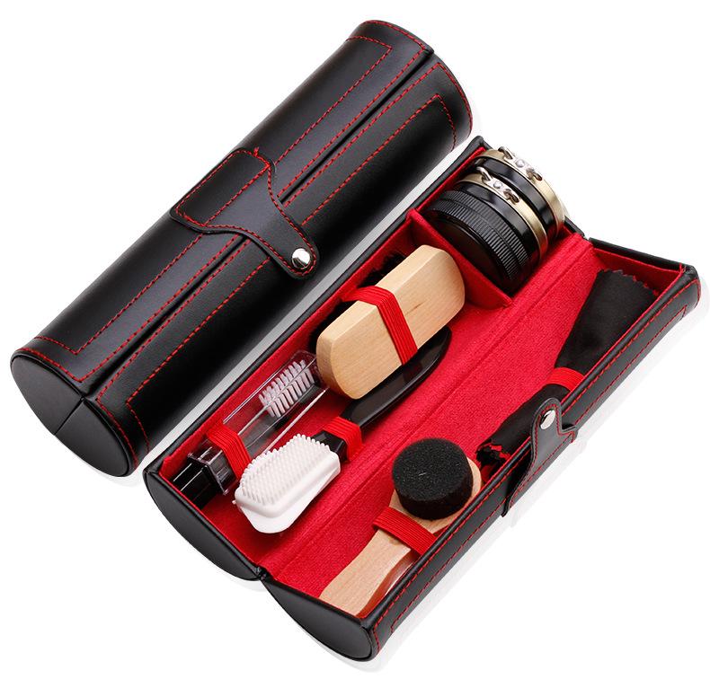 

Colorless Leather Shoe Polish & Soft Suede Shoe Brush - Gentle Horsehair for Shining Shoes