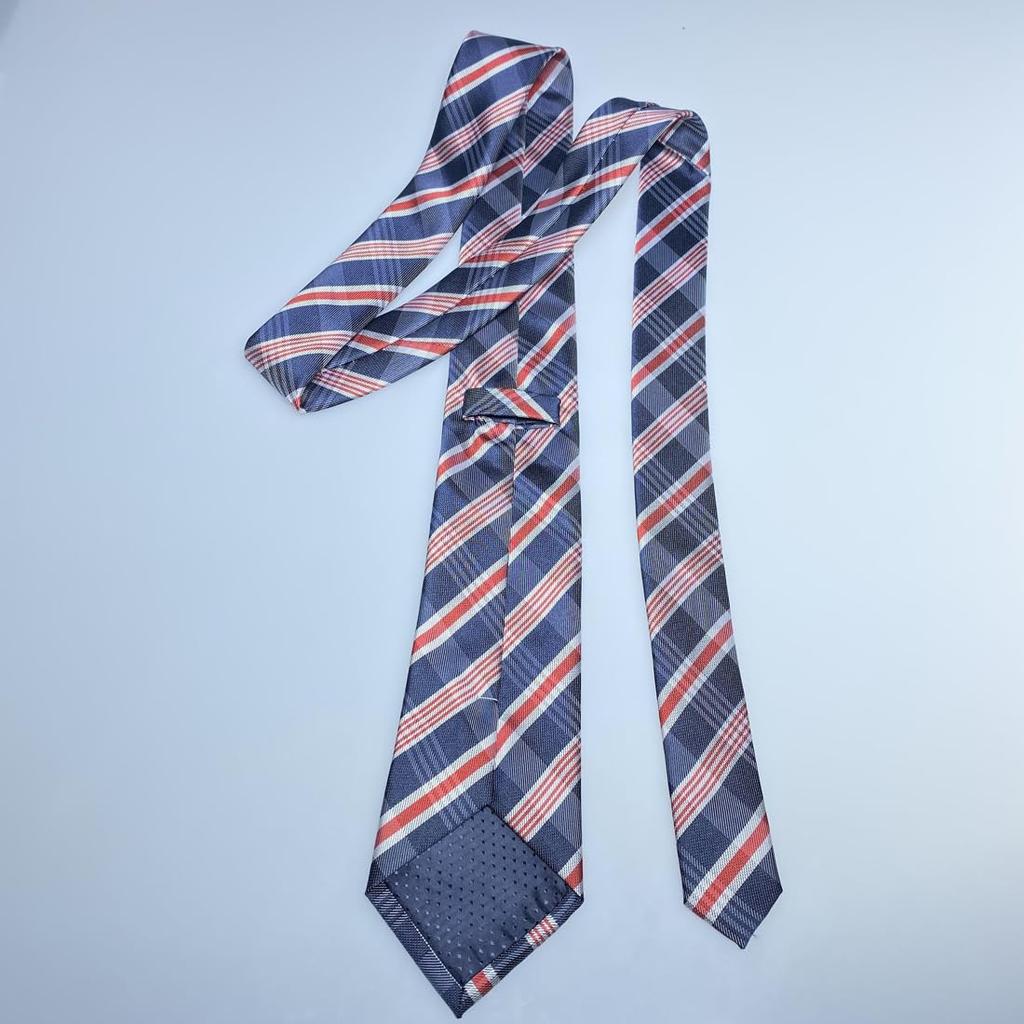 [Xiang Ru] Necktie, Business, Workplace, Washable, Commuting, Job Hunting, Gift, Birthday, Wedding, Reception, Party, Stripe, Father's Day, Check,