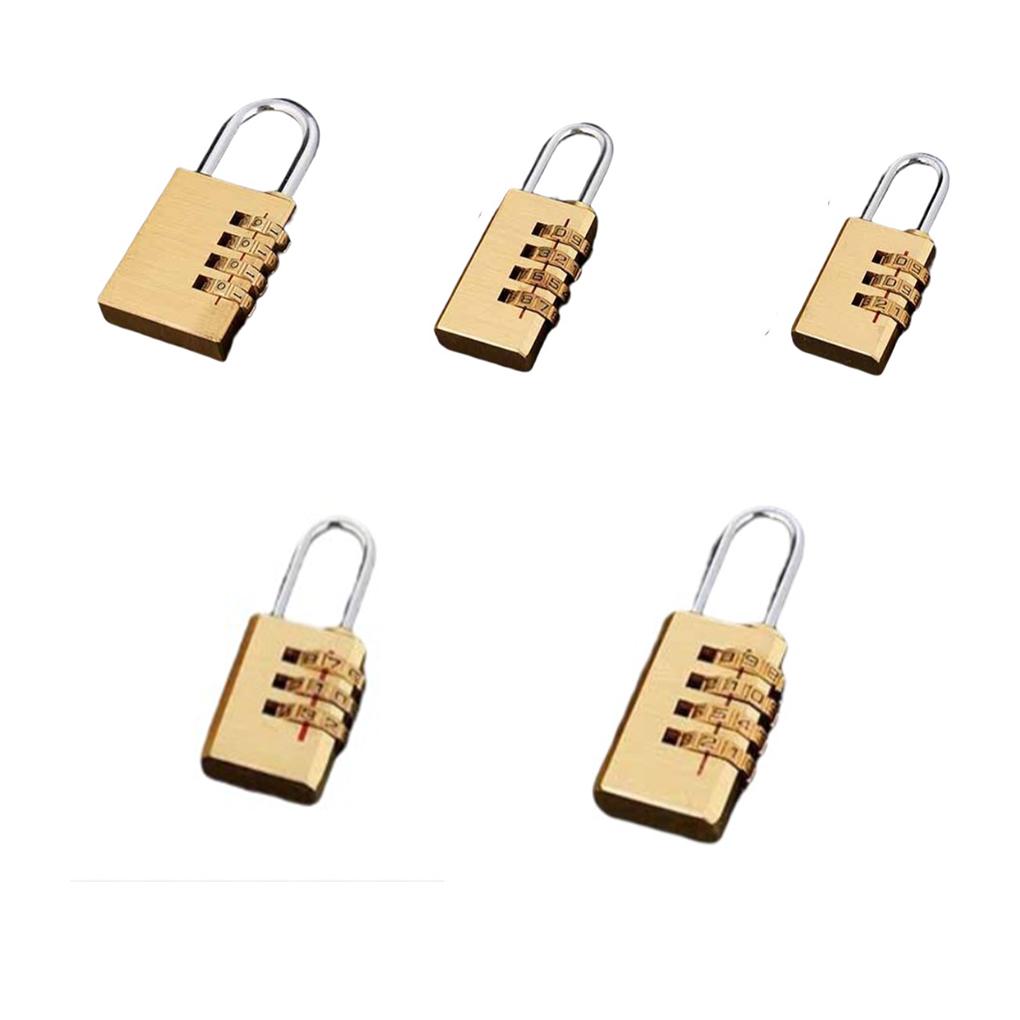 Combination Lock Security Padlock Travel Waterproof Wear-Resistant Drawer Hardware Courtyard Suitcase Cabinet Luggage