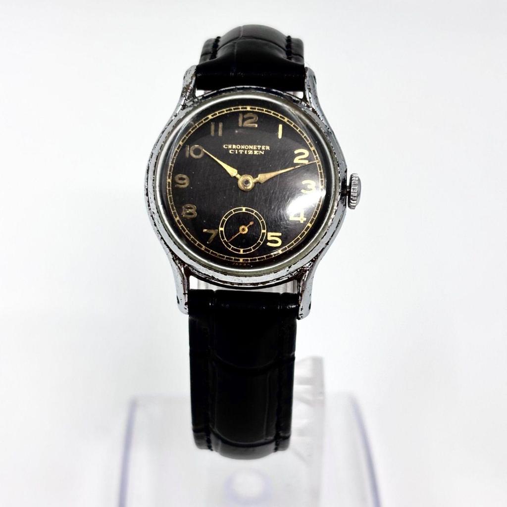 Used [In Operation/1940-50's] CITIZEN Citizen Chronometer F-Postwar II Type Antique Watch Military Manual Winding Rare