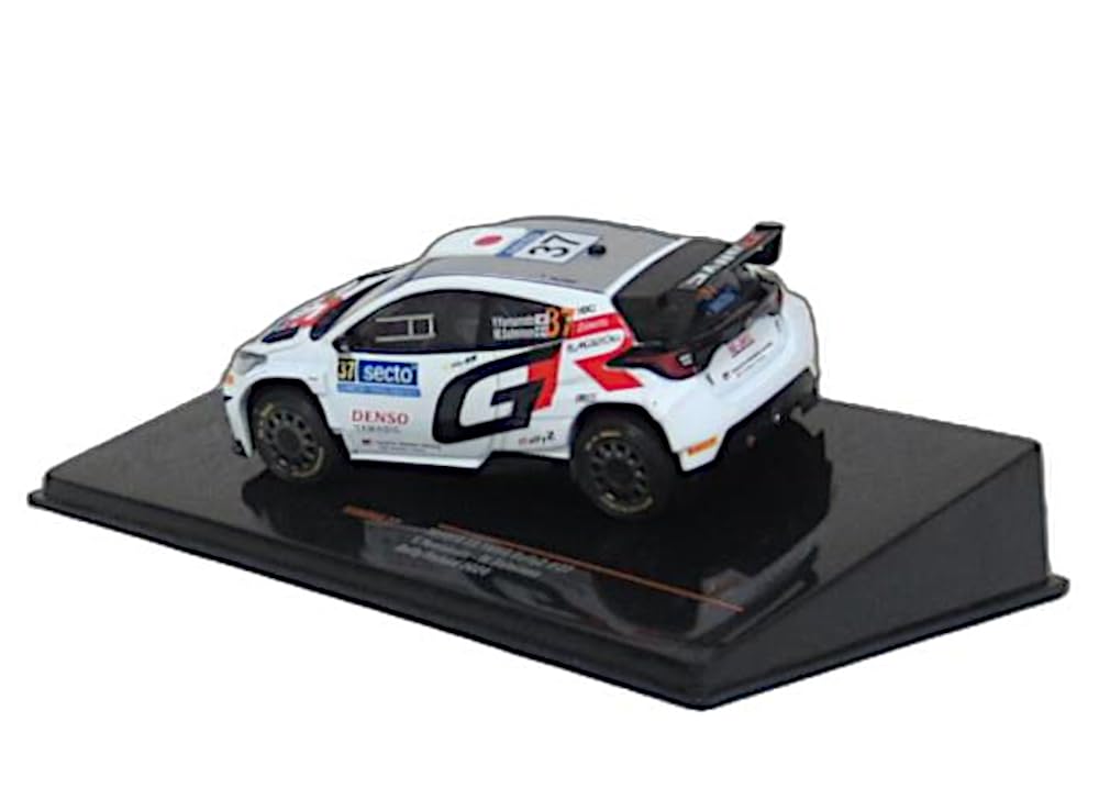IXO Scale Toyota GR Yaris Rally 2 2024 Finland Rally Yuki Salminen 1/43 #37 Yamamoto/M.