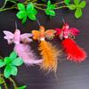 6pcs Photography Props Simulation Birds Colorful Artificial Birds  for Wedding Festival Home