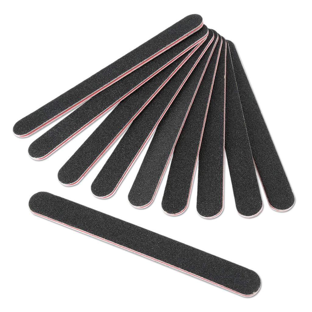 Sanding Stick Leather Craft Edge Leather Edge Grinding Handmade Leather Set Tool, Beveling, Polishing, Finishing, File, Bar, Double-Sided, Black, DIY,