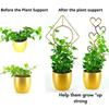 Iron Garden Stake Suitable For Climbing Flowers Decorative Plant Support Weather Resistant Metal Trellis Simple Assembly